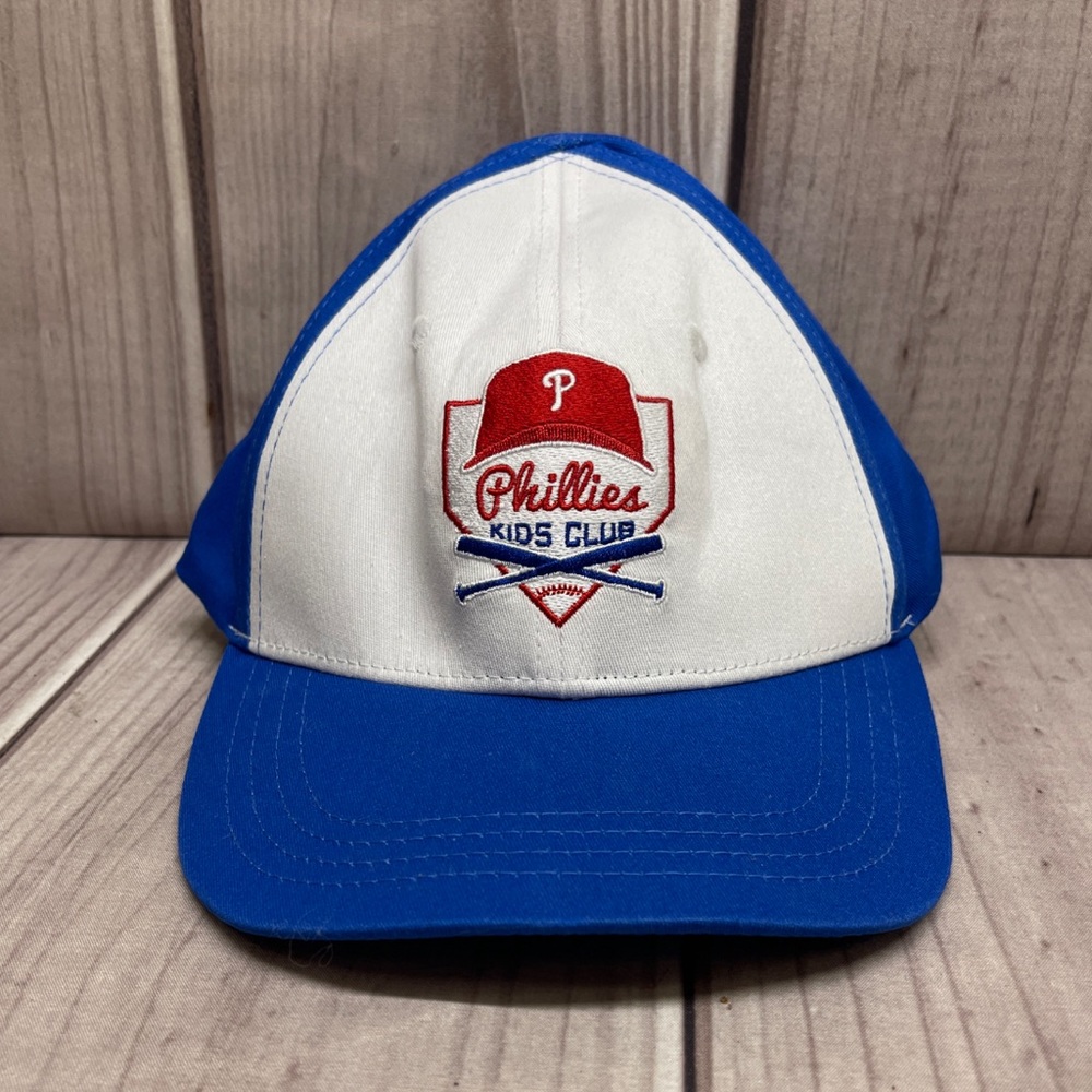 Philadelphia Phillies Kids Club Rally Giant Stadium Hat Cap Blue White Red